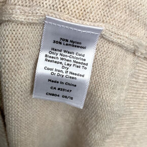 Talbots Cream Ivory Long Sleeve Sweater Size 2X NWT - Picture 5 of 6
